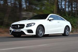 Mercedes-Benz E220 d AMG Line Coupe 2017 года (UK)